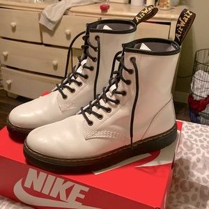 White Doc Martens Boots